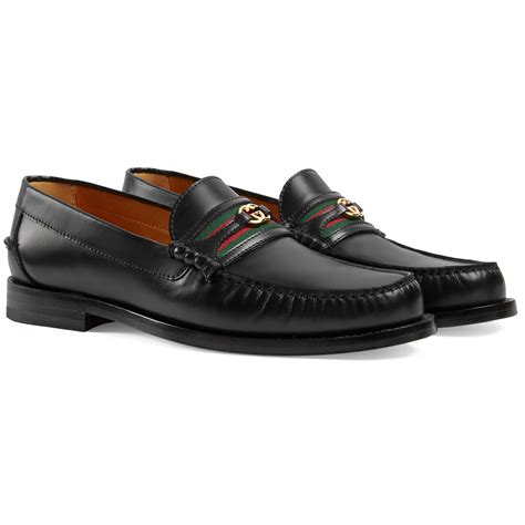 gucci double g loafers men's|men gucci double g shoes.